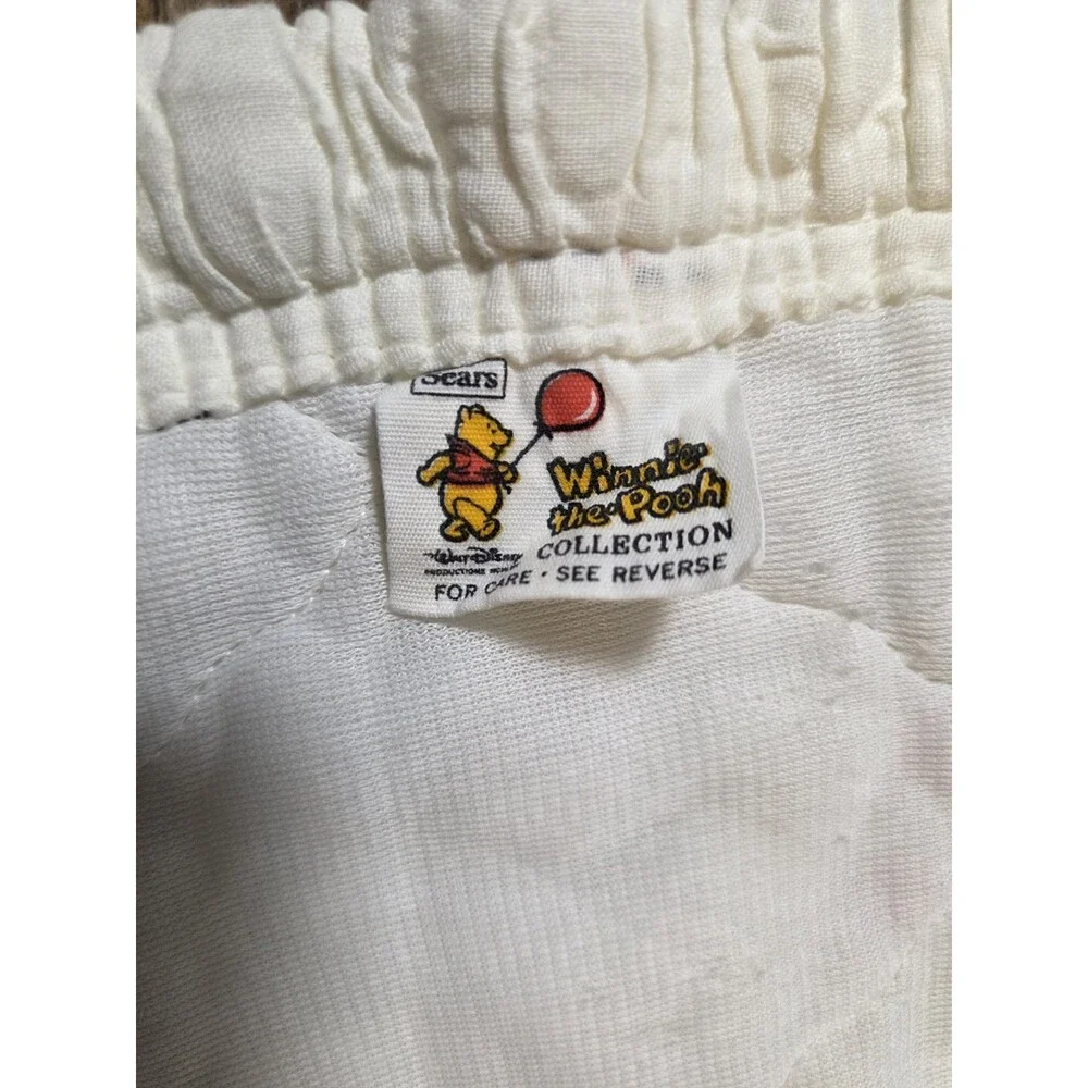 Vintage Winnie The Pooh Bed Crib Blanket